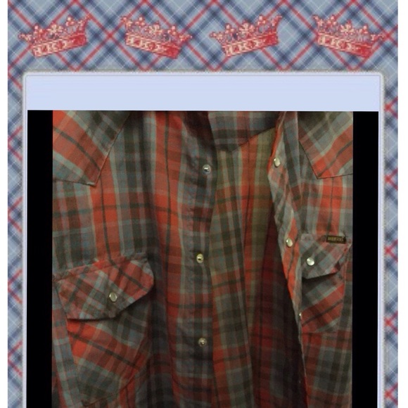 Roebucks Other - Men's Roebucks Western Shirt